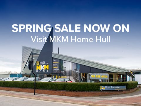 A promotional banner for MKM Home